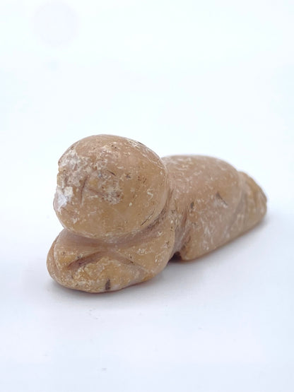 Lille kinesisk He Tong figur, i sten, Kina