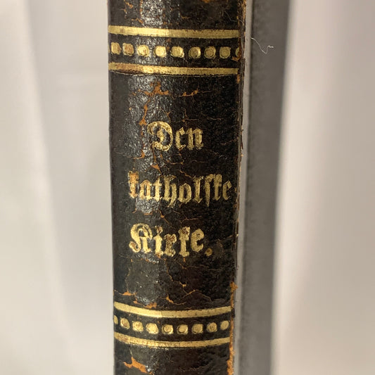 Dr. Coppenrath, Den katholske kirke og “Romerkirken”, antik bog, fra 1865