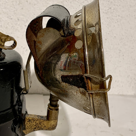 Antik  Lux Acetylen Mine Lampe, nr. 905A. Sverige. Fra start 1900 tallet