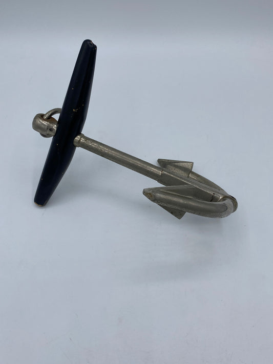 Vintage Mid-Century Maritimt Skrivebordsanker / Brevpresser. Tyskland. Ca. 1950–1970