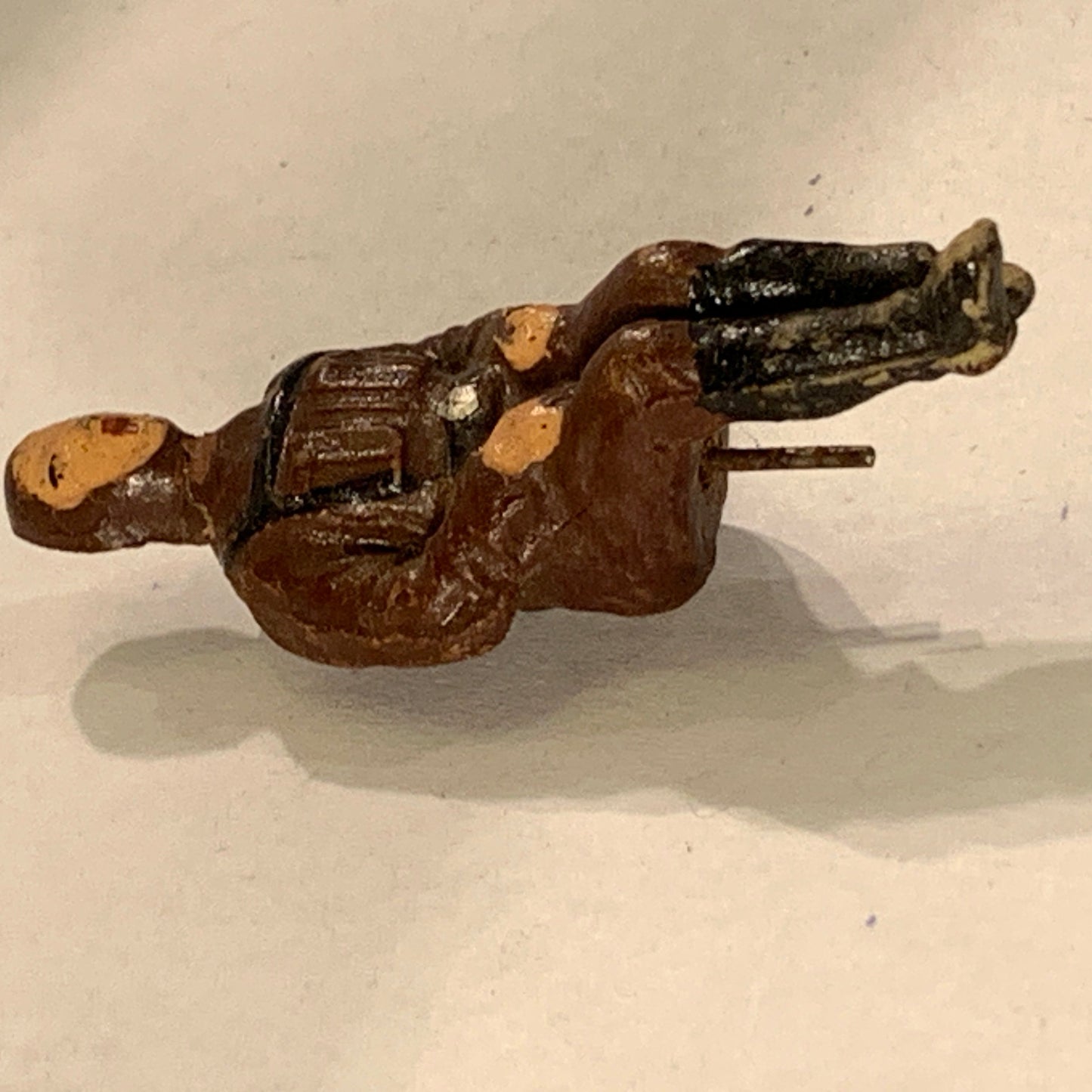 Lineol / Elastolin pilot til flyvemaskine , fra 1930érne.