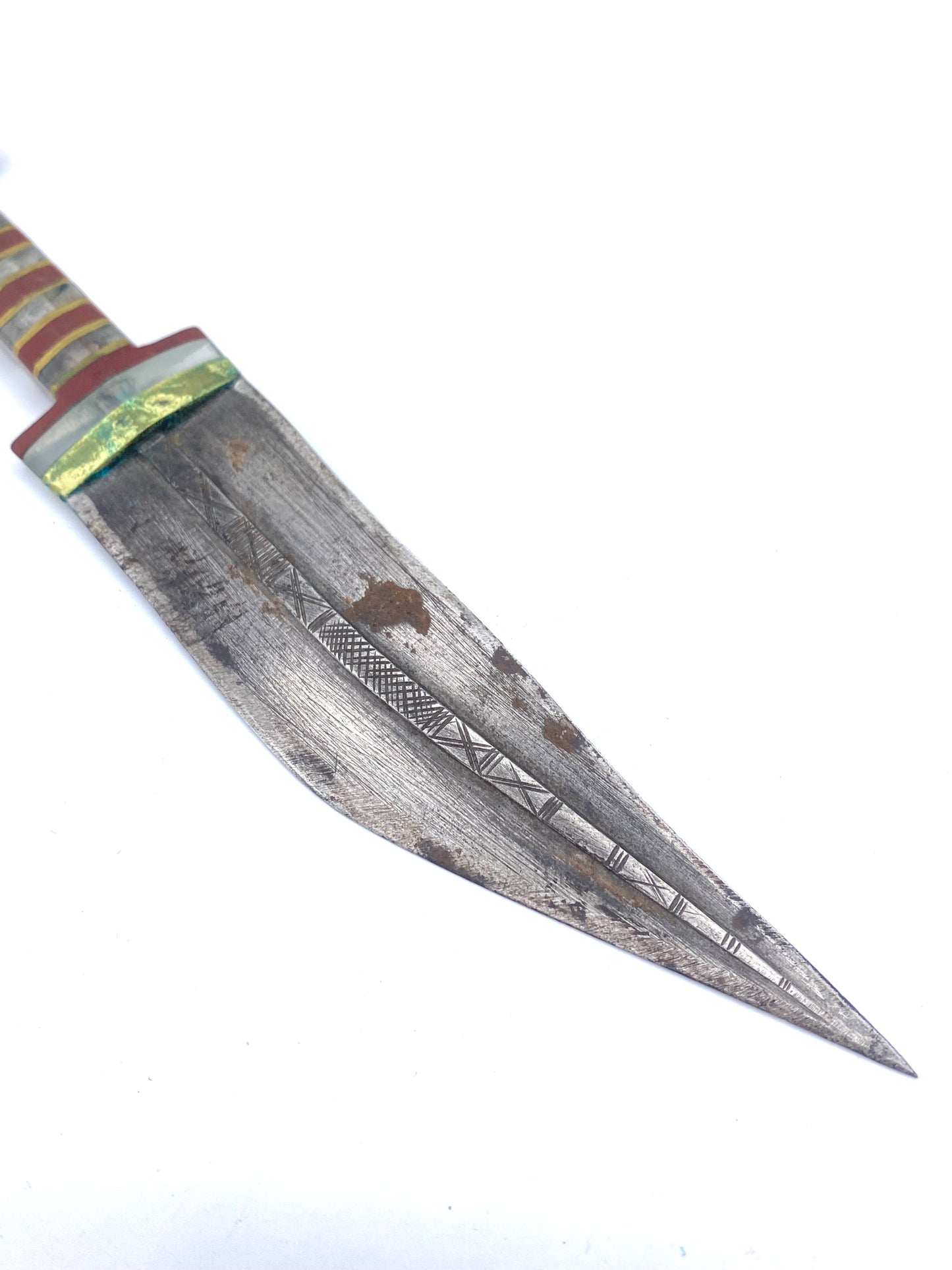 Afrikansk Billao kniv med skede. Fra Somalia. Start/midt 20. årh