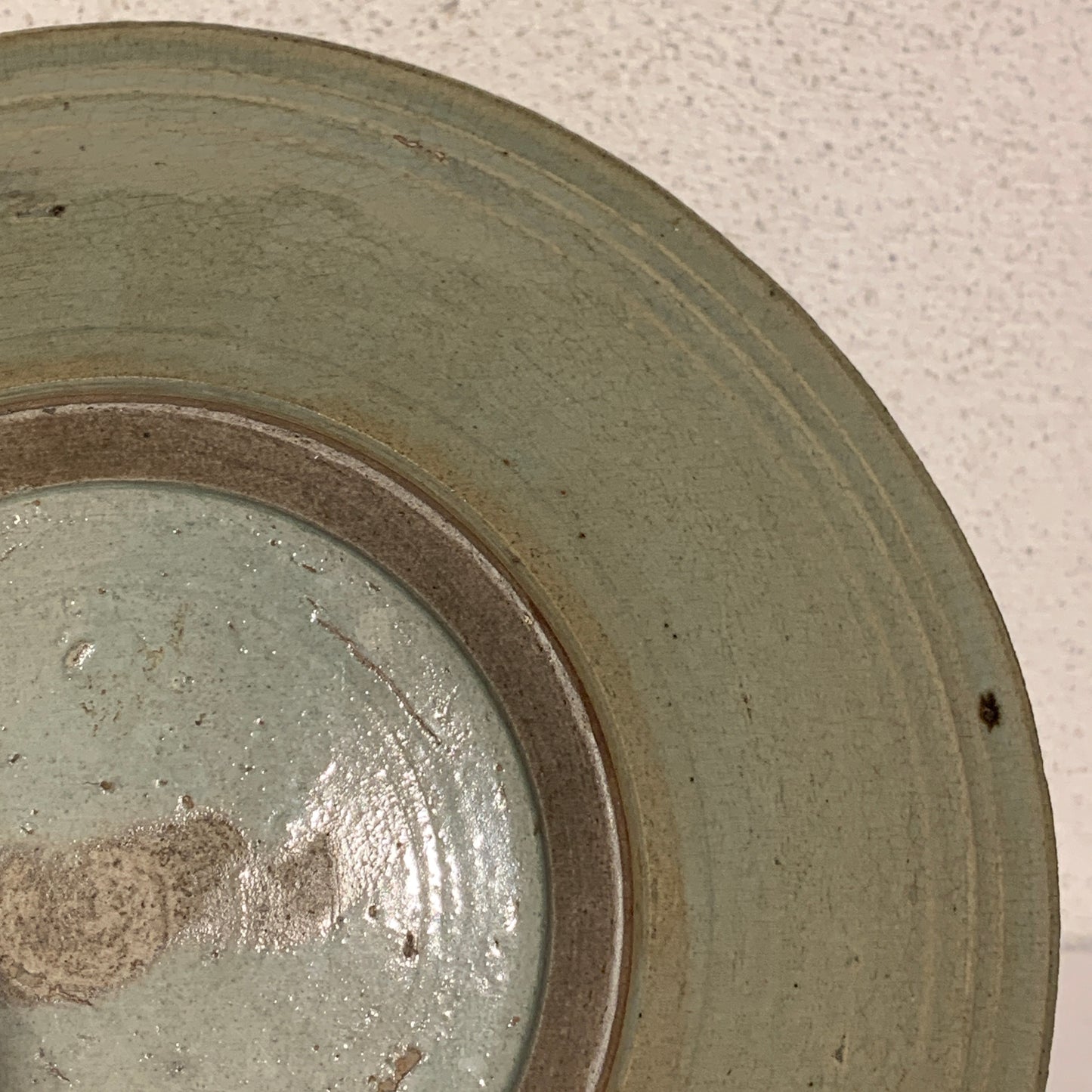Chinese celadon dish, late Ming to early Qing dynasty (mid 17th-mid 18th century.)