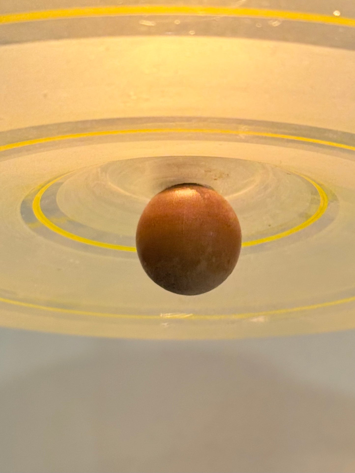 Funkis loftslampe, fra 1930/40érne.