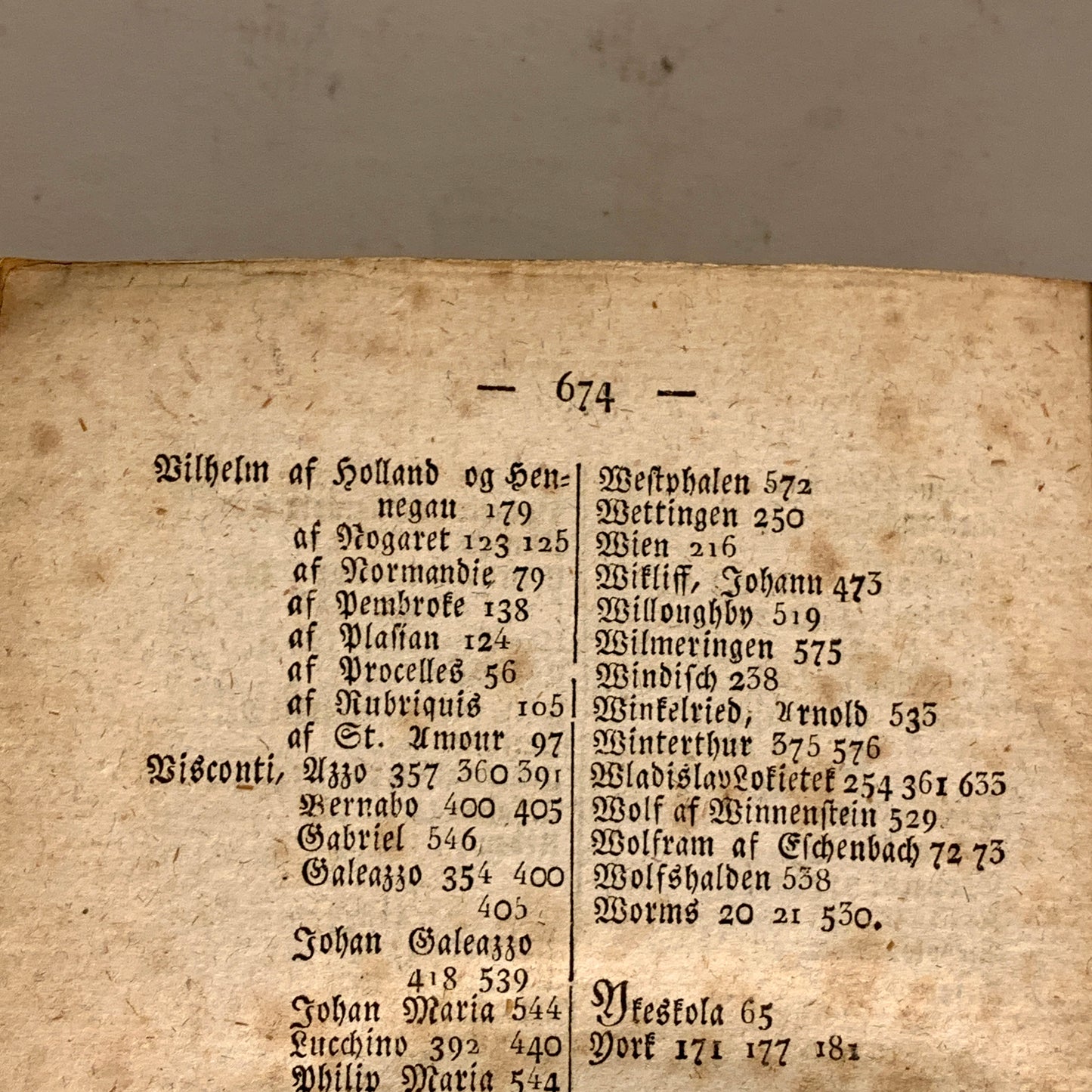Karl Friedrich Becker's World History. Antiquarian Danish book from 1823.