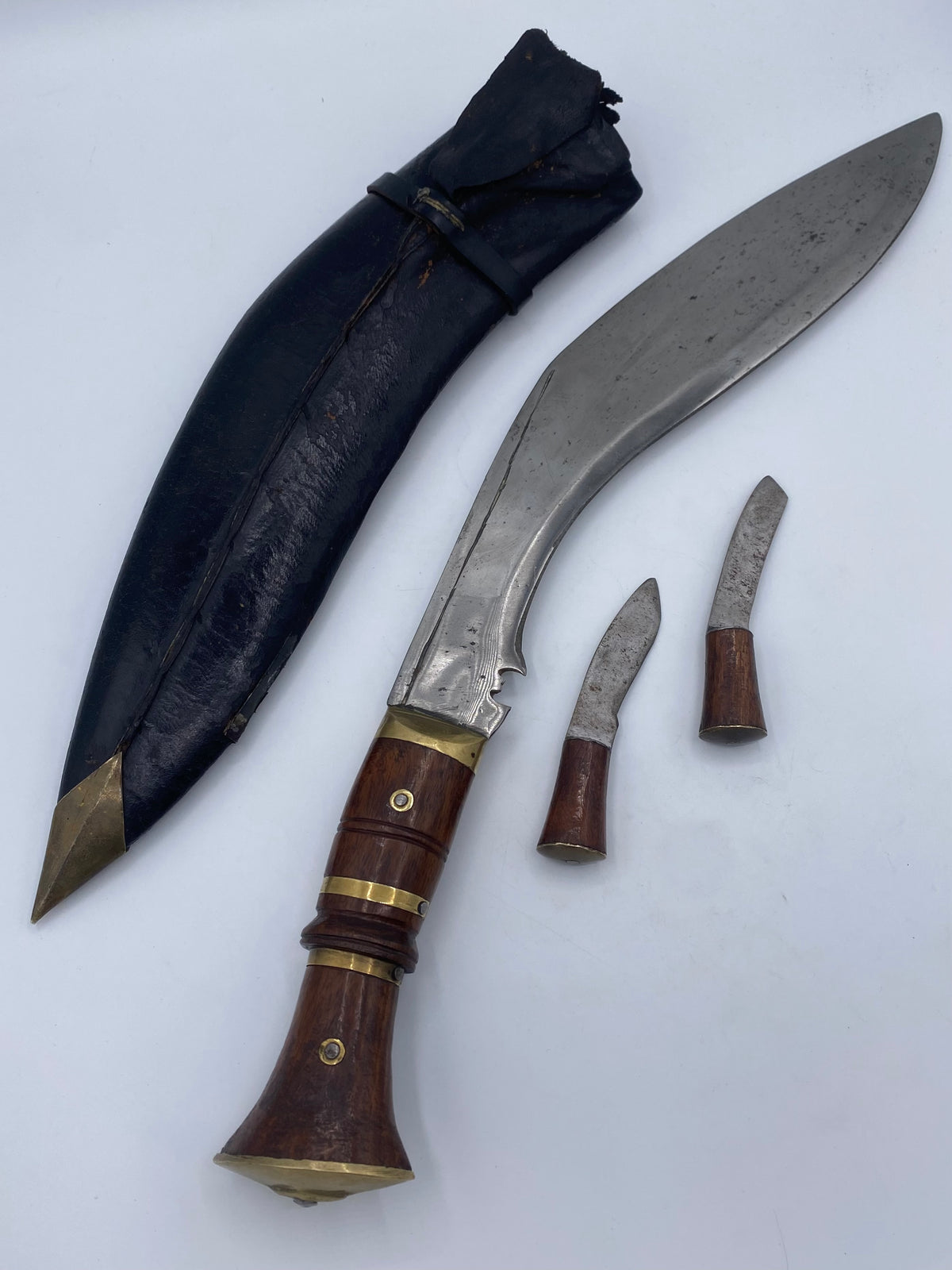 Vintage Gurkha kukri-kniv. Nepal. 20. Årh