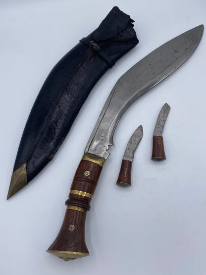 Vintage Gurkha kukri-kniv. Nepal. 20. Årh