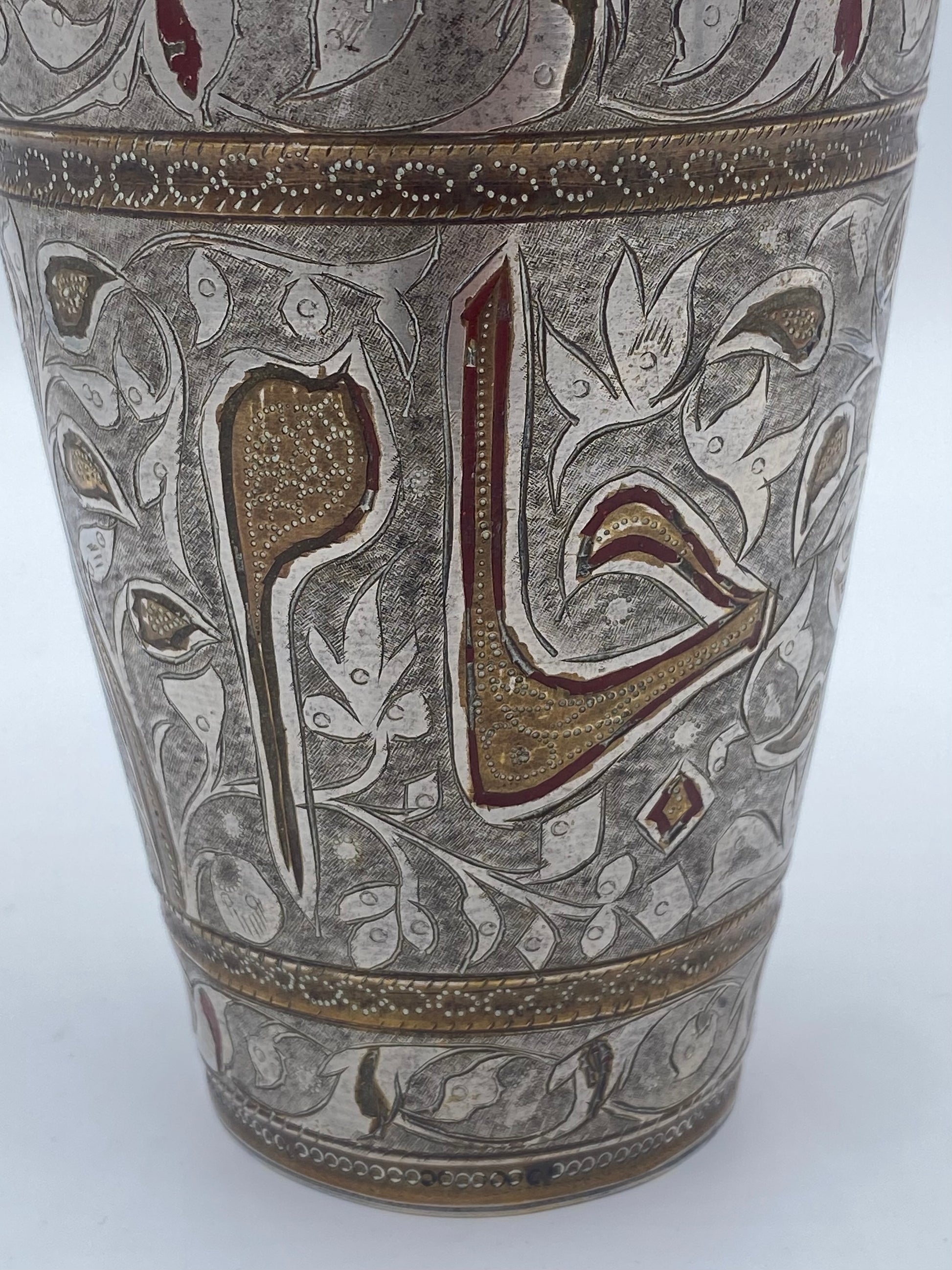 Indisk lassi-bæger, Punjab Britisk Indien. Fra 1909