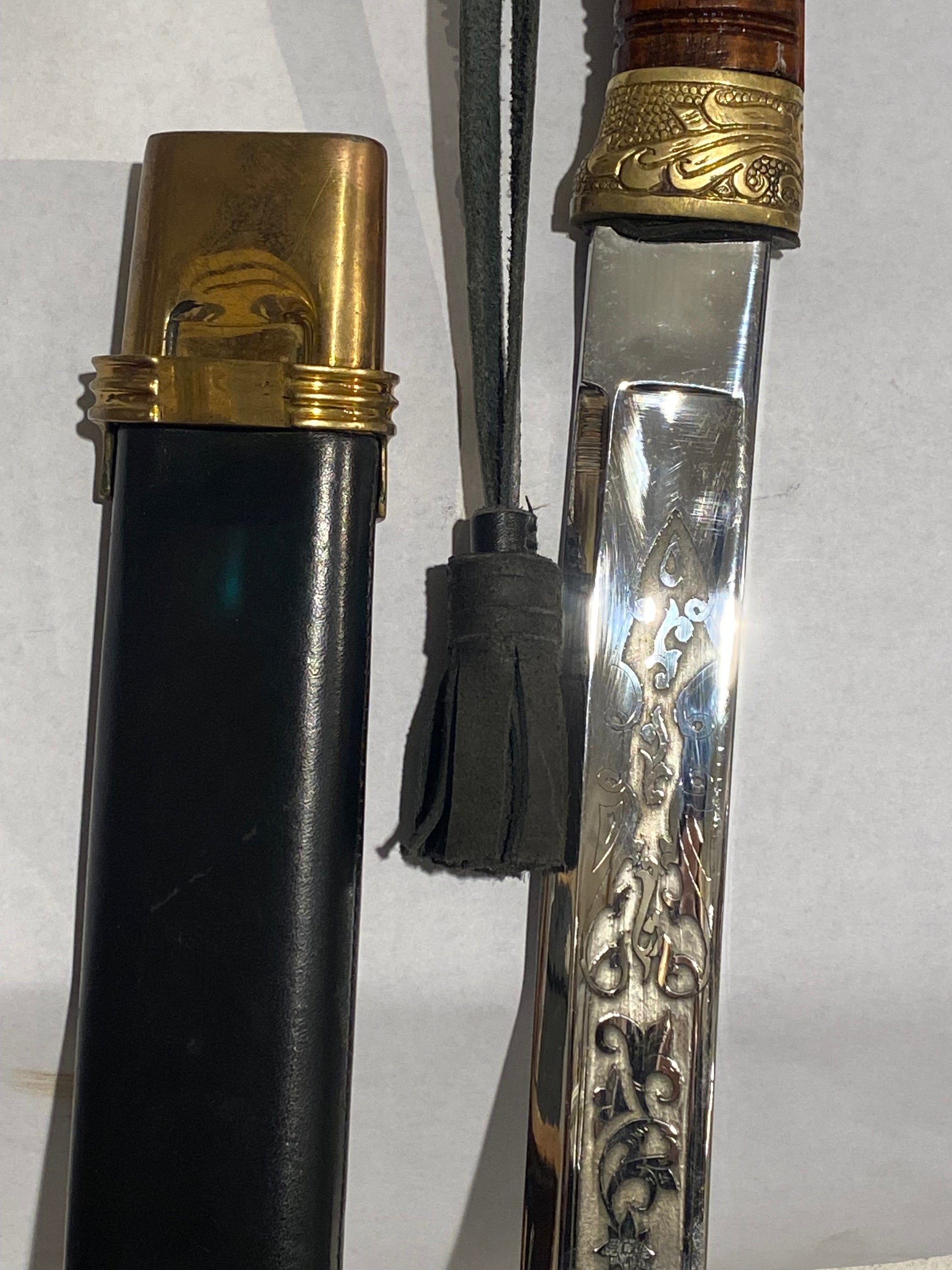 Sjælden russisk Kosak Shashka sabel, med diplomatisk proveniens
