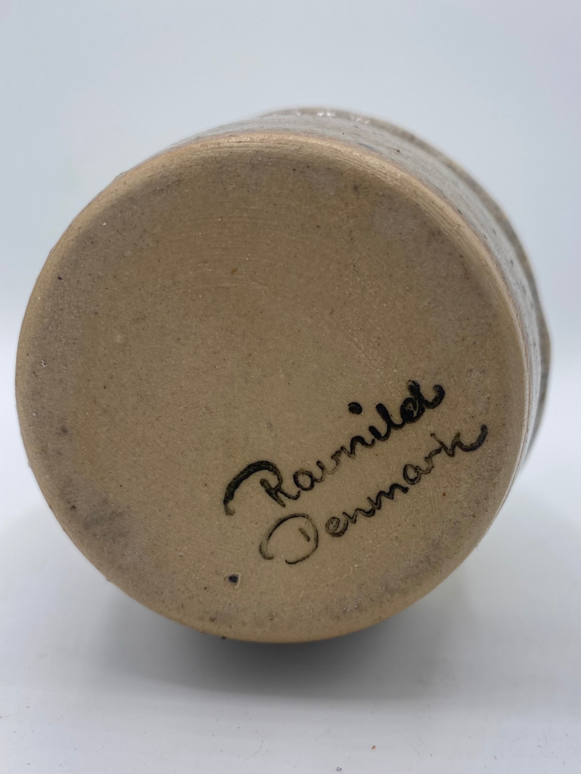Vintage Ravnild Keramik stentøjsvase. Danmark. 1950-1970'erne