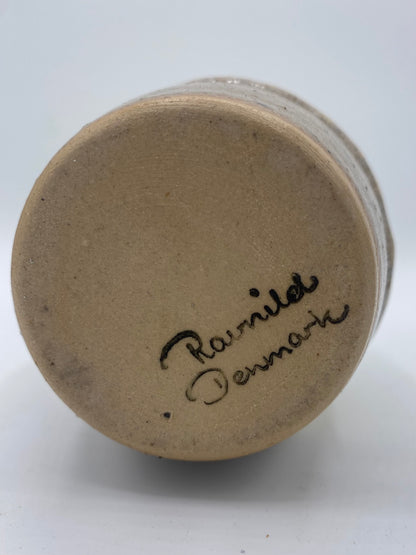 Vintage Ravnild Keramik stentøjsvase. Danmark. 1950-1970'erne