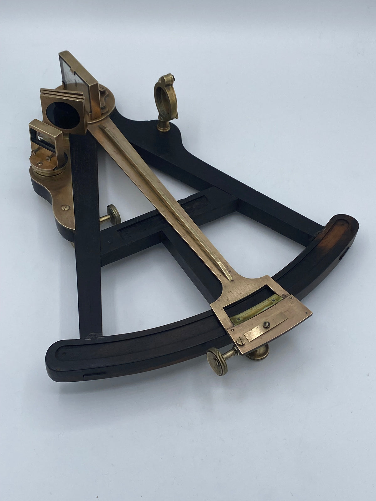 Antik Oktant / søfartsnavigationsinstrument. Fra det 19. årh.