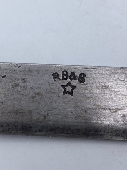 R. Brusletto & Sønner kniv "Hallingkniven" med skede. Norge. 20. Årh