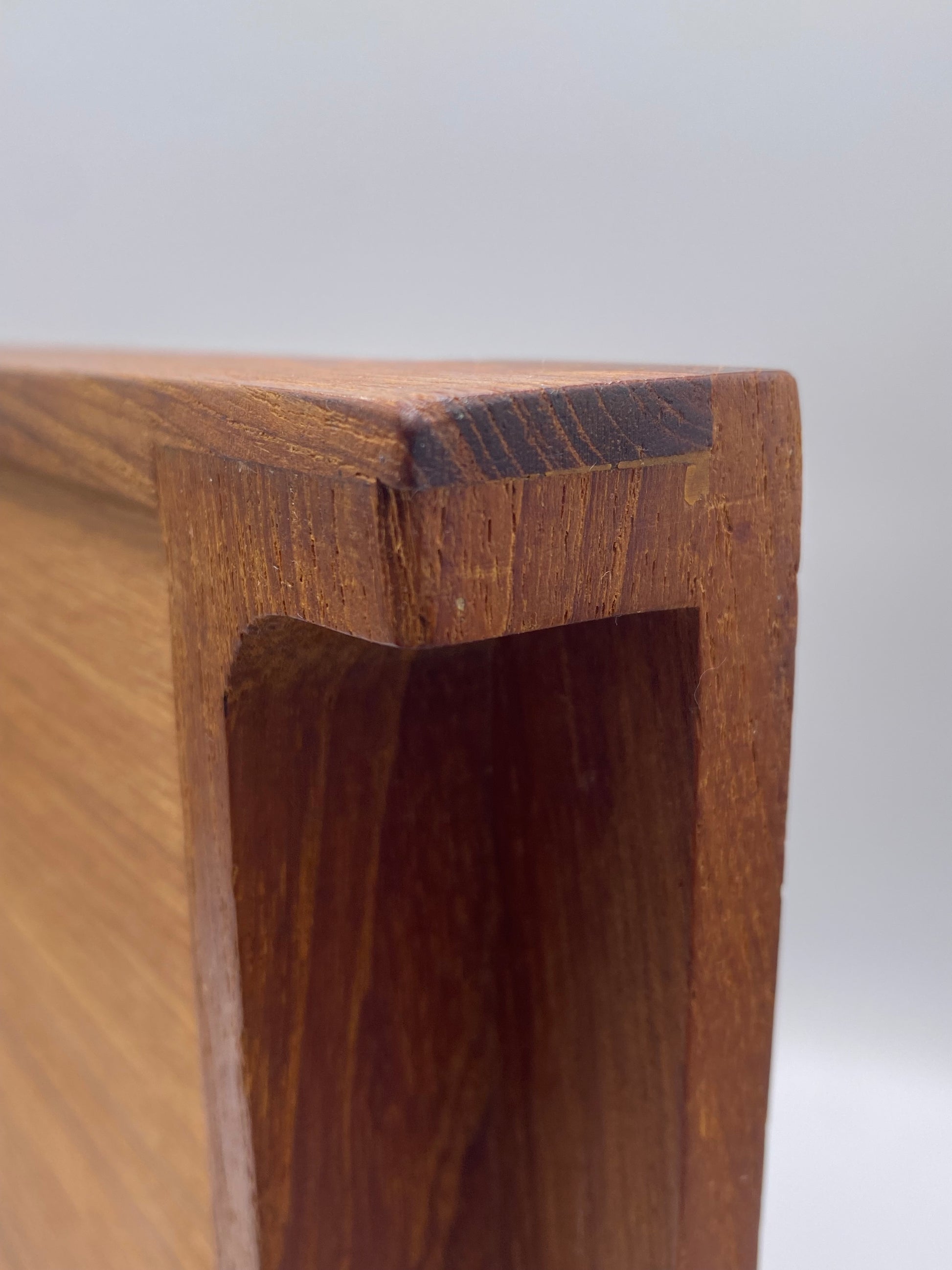 Vintage Trip Trap serveringsbakke i teak. Dansk. 1980'erne