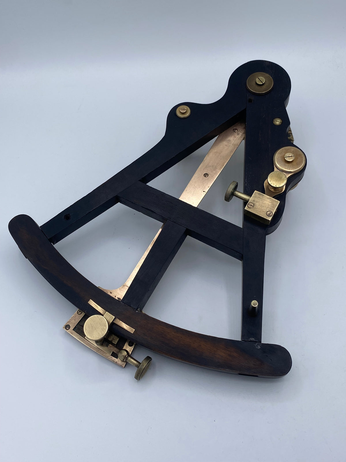 Antik Oktant / søfartsnavigationsinstrument. Fra det 19. årh.