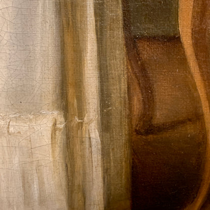 Vigilius Eriksen (B.1722-1782.) Antique oil painting from 1771.