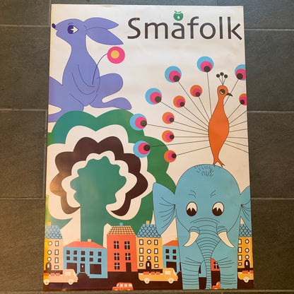 Små folk, dansk bogudgivelses plakat.