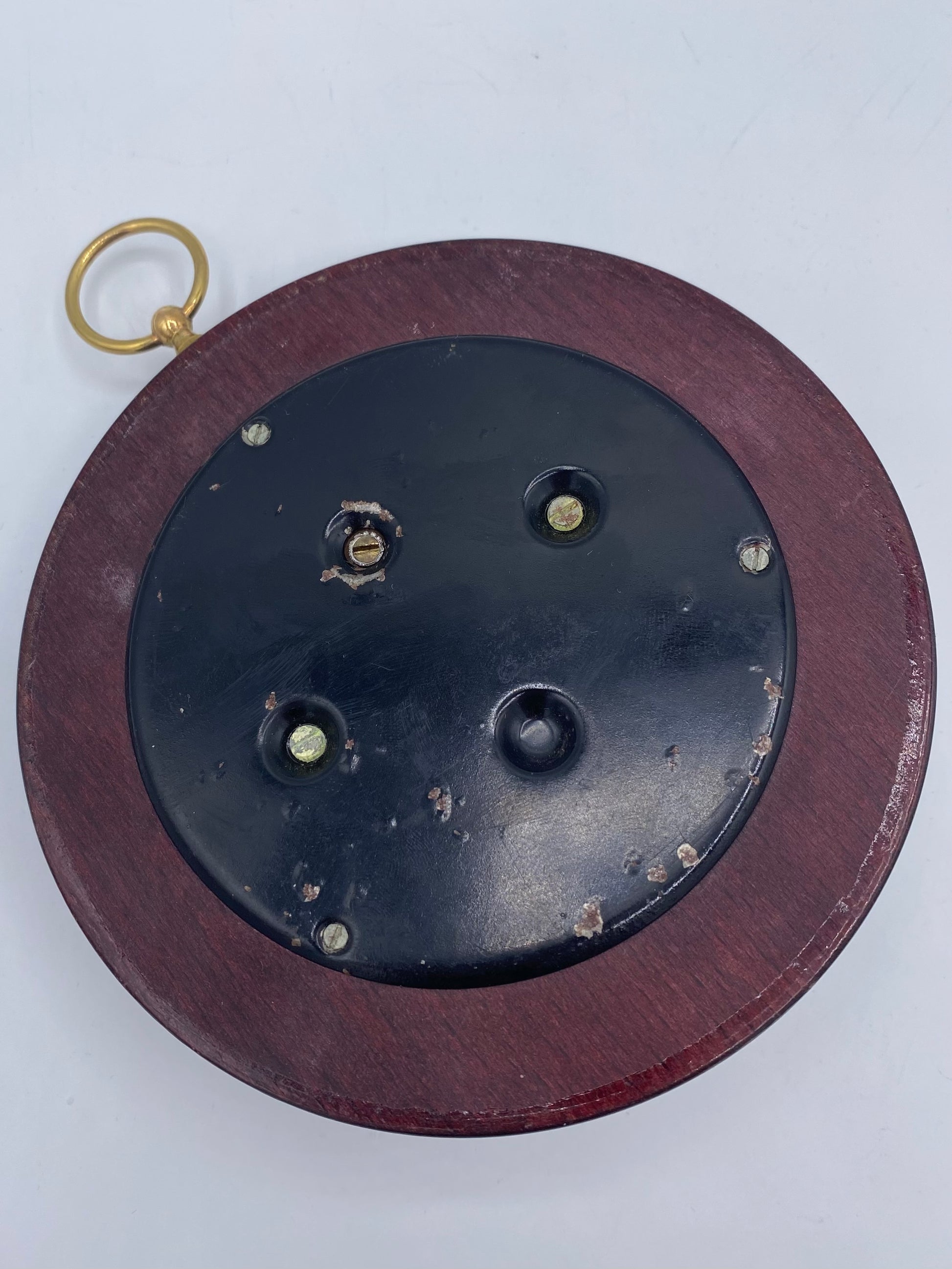 Vintage rundt Barometer. Danmark. Midt 20. Årh