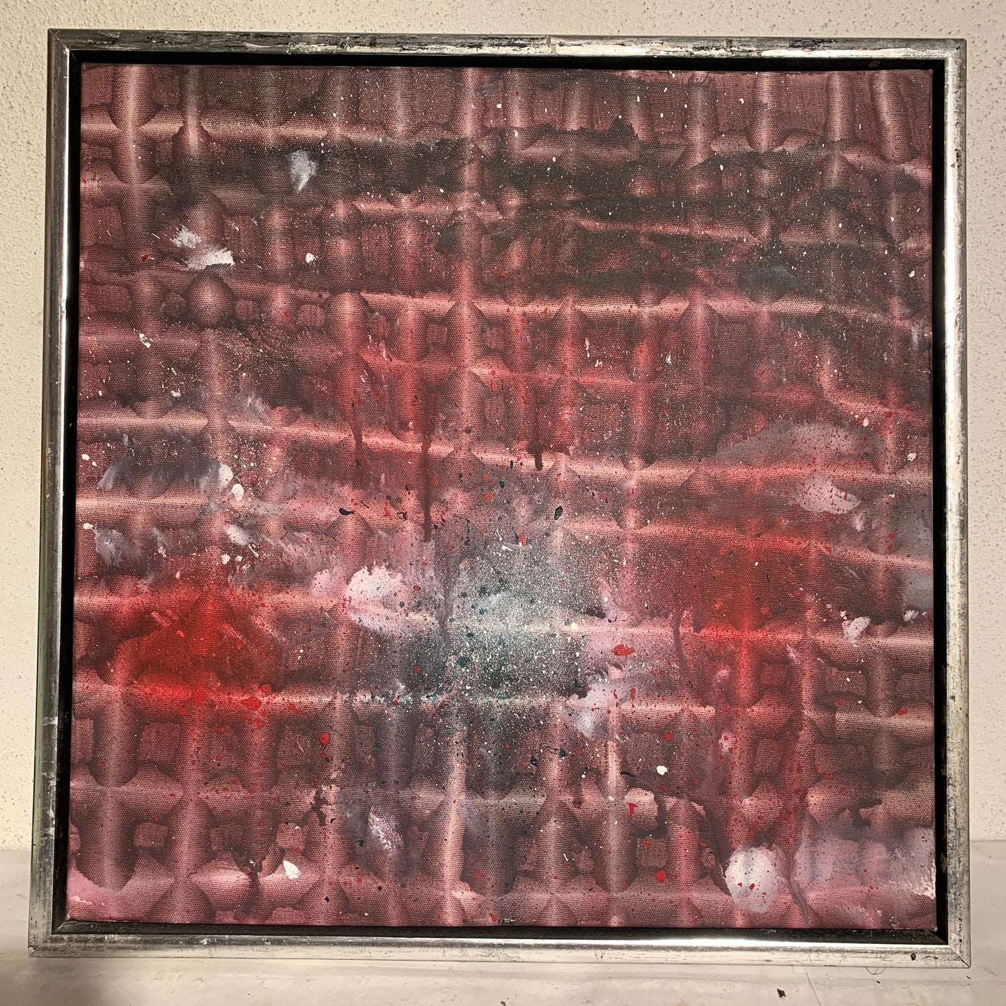 Abstrakt oliemaleri, signeret. Fra 2010.