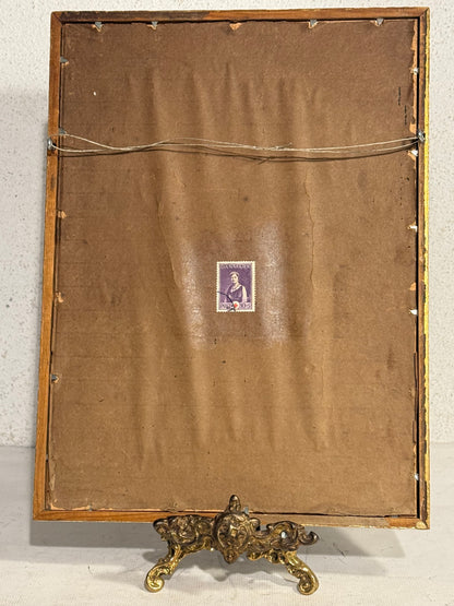 Peter Elfelt(f.1866-1931) Dronning Alexandrine. Antik Dronning billede.