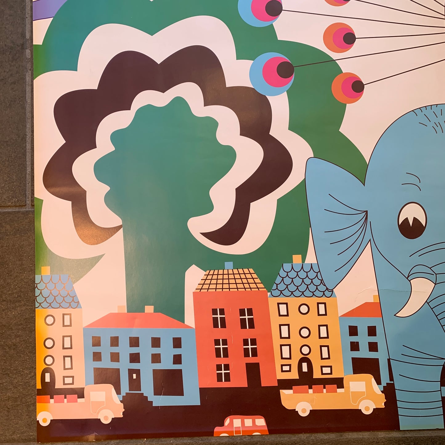 Små folk, dansk bogudgivelses plakat.