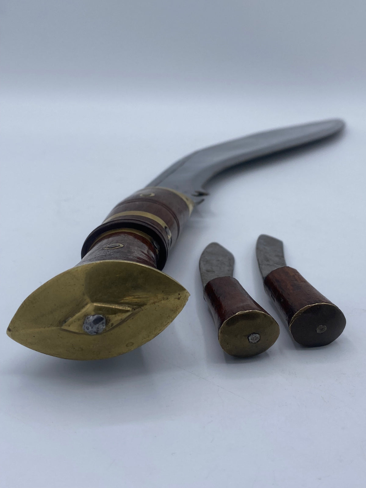 Vintage Gurkha kukri-kniv. Nepal. 20. Årh