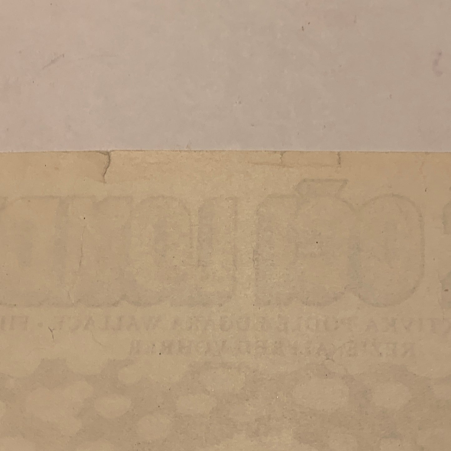 Vintage tjekkisk “The dead eyes of London” filmplakat, fra 1971.