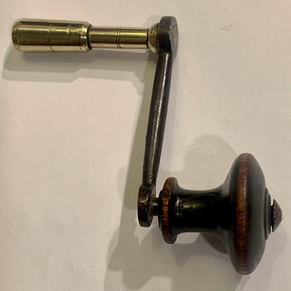 Antik ur optrækker, fra 1800 tallet