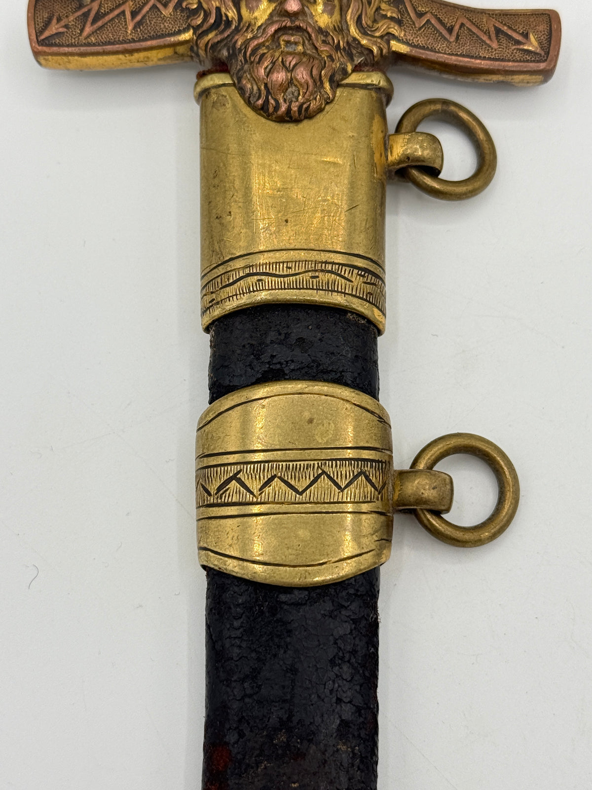 Dansk “Maske” Dolk M/1870. Sjælden