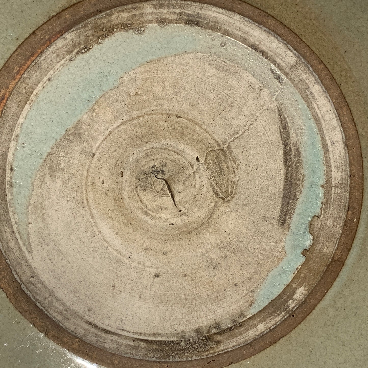 Chinese celadon dish, late Ming to early Qing dynasty (mid 17th-mid 18th century.)