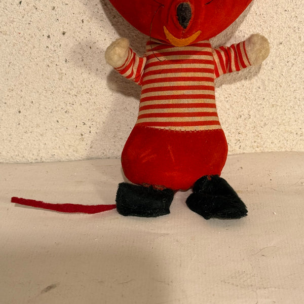 Vintage julemus bamse, fra 1950/60érne.