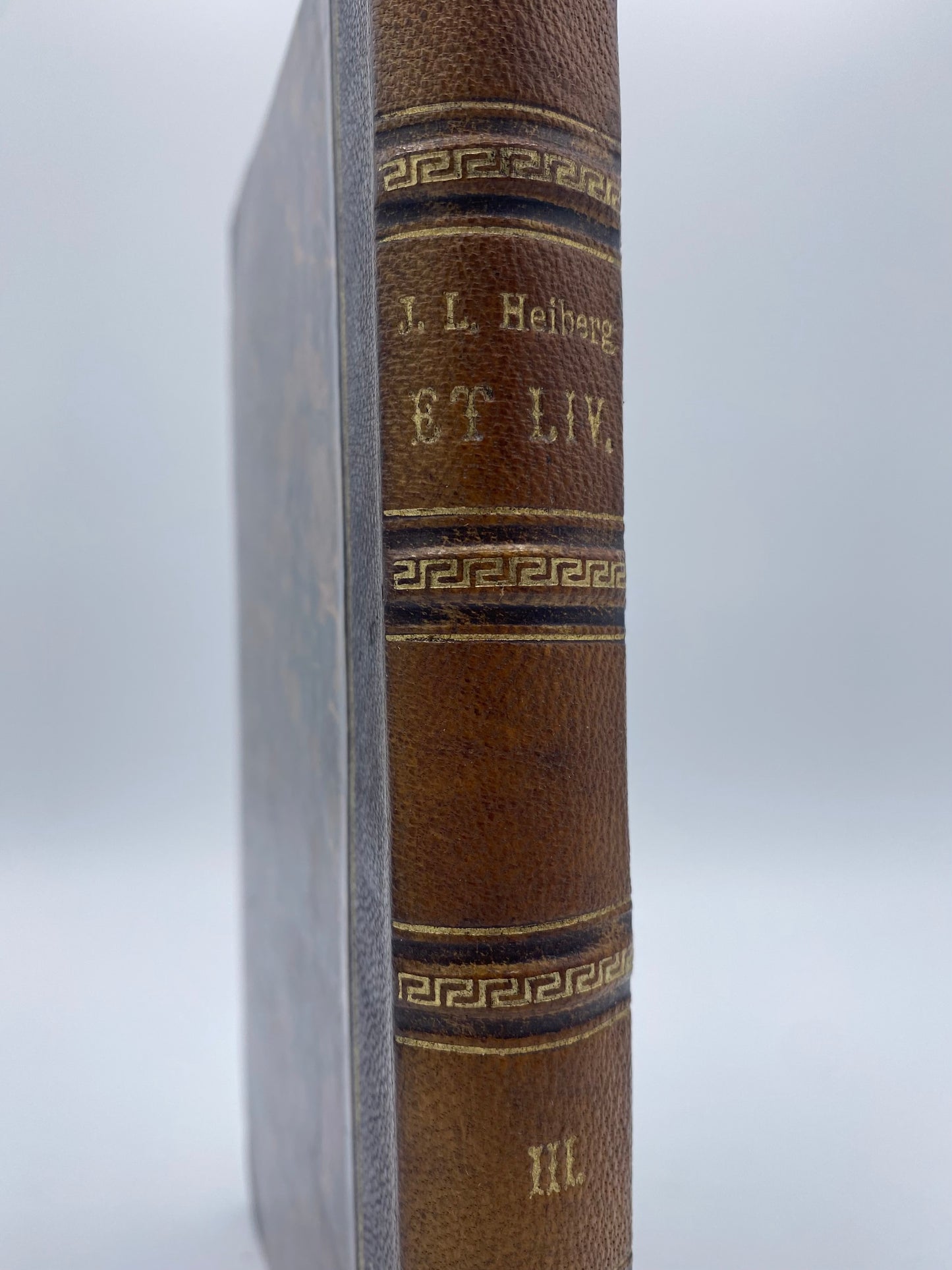 Et Liv. Af Johanne Luise Heiberg. 3. Del. Antikvarisk dansk bog. 1. Udgave. 1. Oplag. Fra 1892