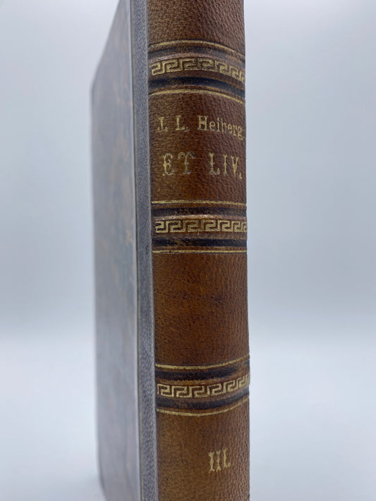 Et Liv. Af Johanne Luise Heiberg. 3. Del. Antikvarisk dansk bog. 1. Udgave. 1. Oplag. Fra 1892