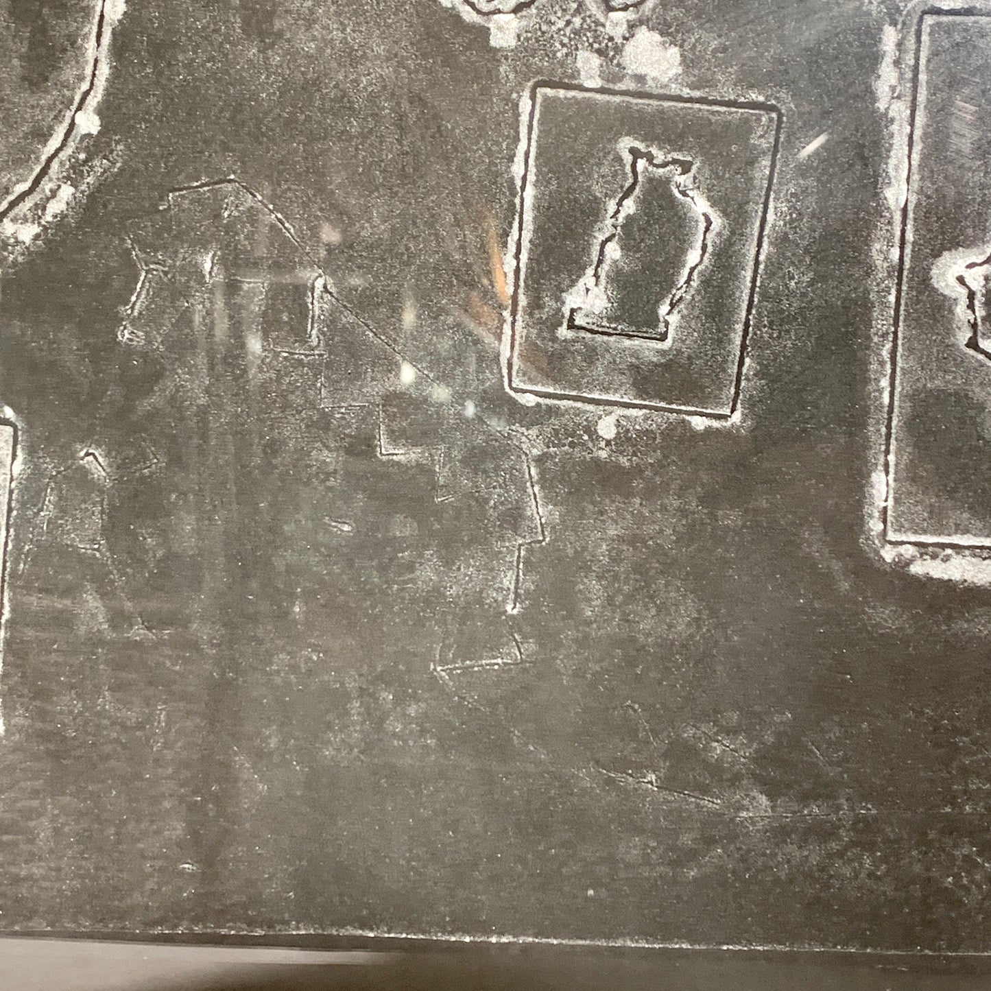 Clifford Wright (f.1919-1999) Tryk fra 1970.