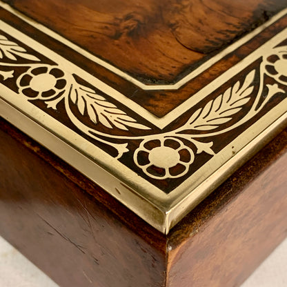 Antique Erhard &amp; Söhne Art Nouveau jewelry box from the early 1900s.