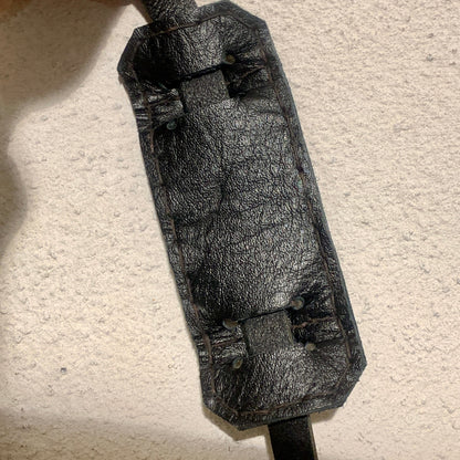 Håndsyet læder skuldertaske, Kim Zoll Designs.