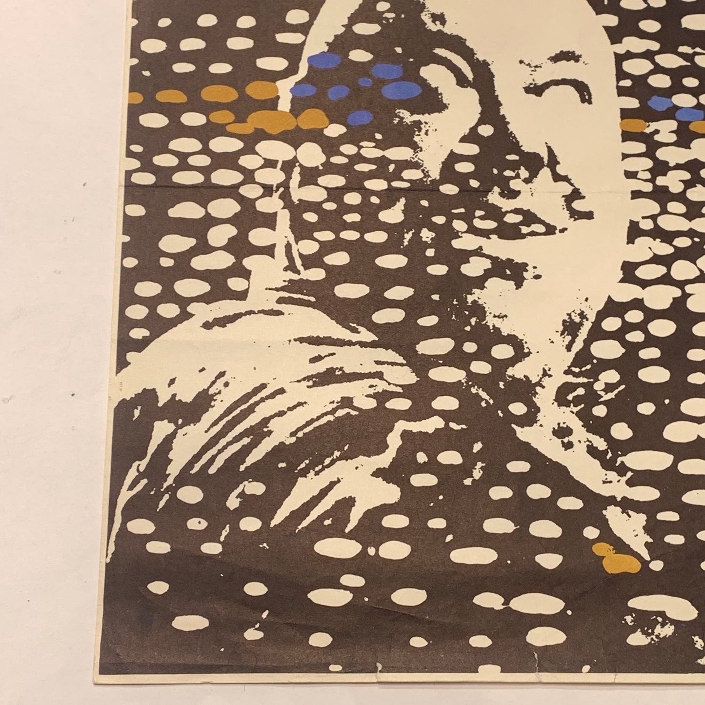 Vintage tjekkisk “The dead eyes of London” filmplakat, fra 1971.