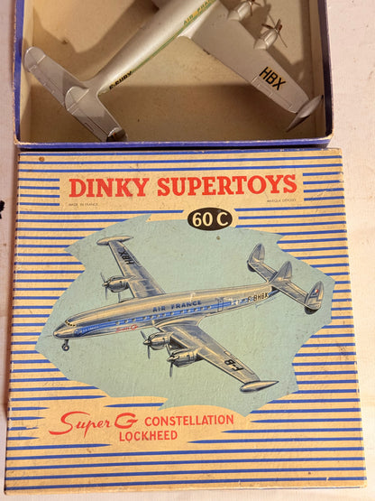 Dinky Supertoys 60C Super "G" Constellation legetøjsfly