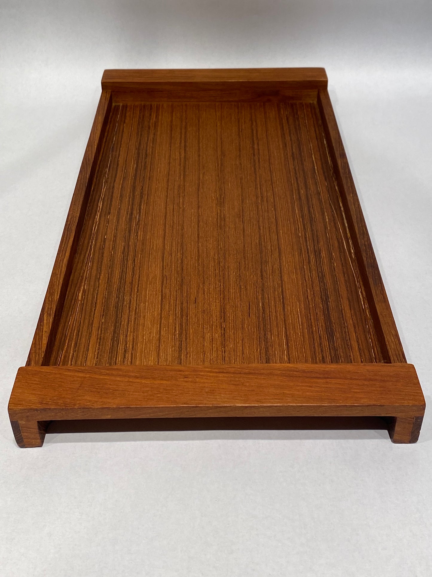 Vintage Trip Trap serveringsbakke i teak. Dansk. 1980'erne