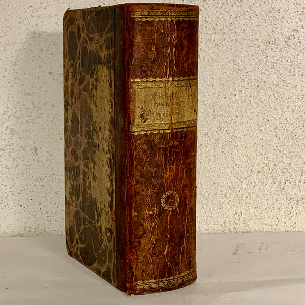 Carl Gottlob Reisler. Tydsk og Dansk Lexicon 1. Antikvarisk dansk bog. Fra 1824-1831.