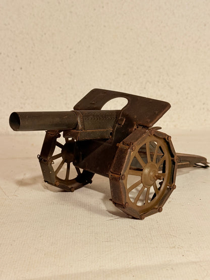 Tysk TIPPCO WW1 blik legetøjs kanon, fra 1910/30érne.