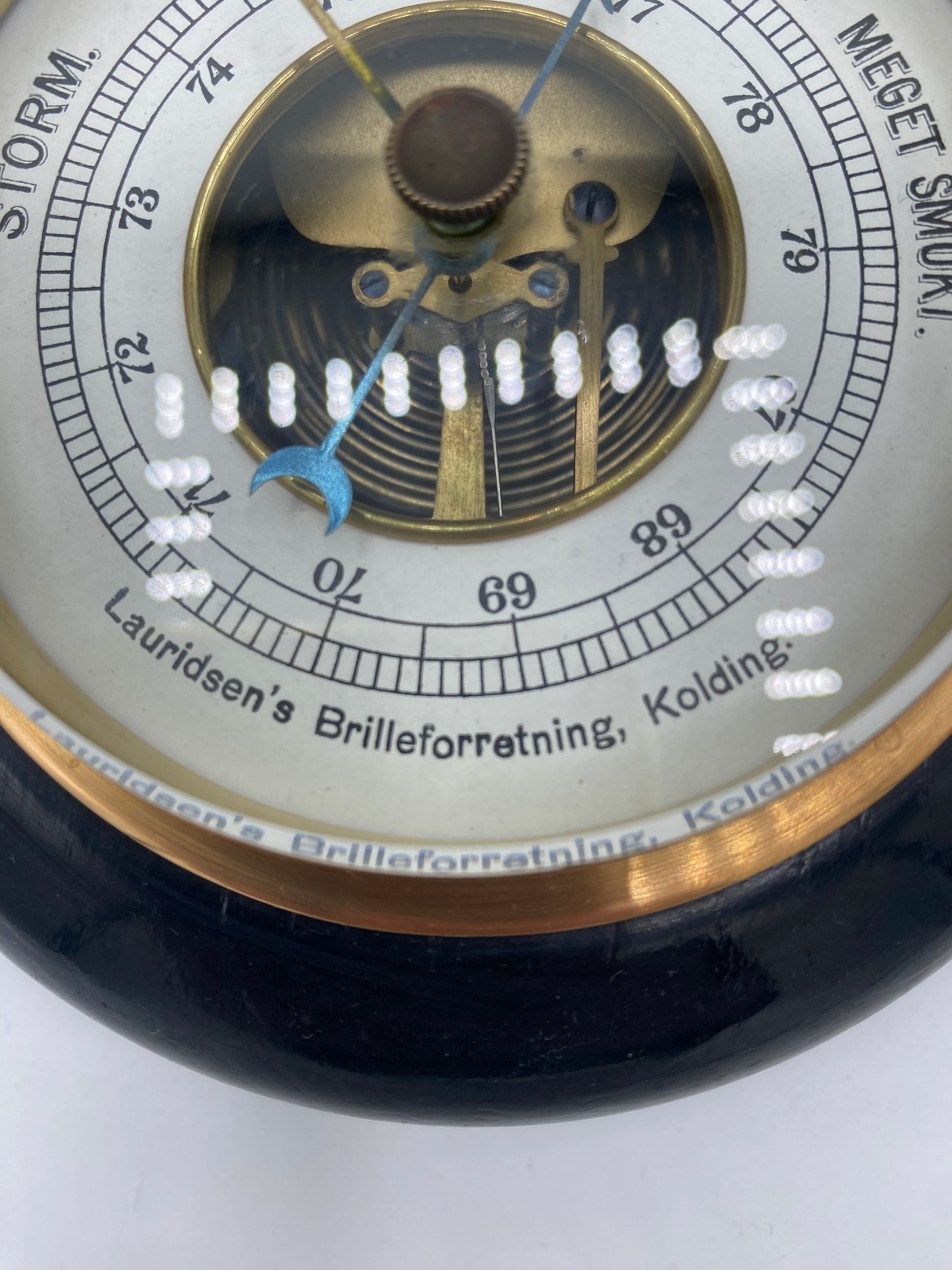 Vintage Enbeco Barometer. Danmark. Midt 20. Årh