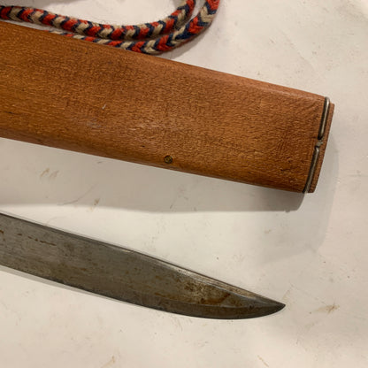 Antik færøsk grindekniv. Fra start 1900 tallet.