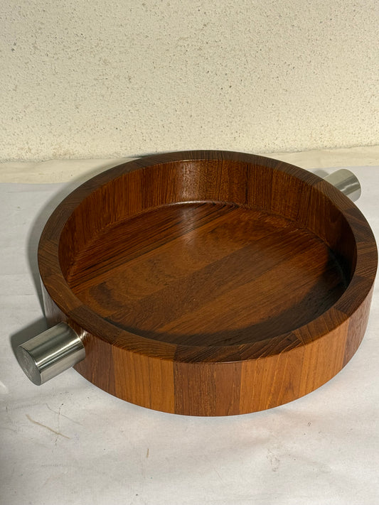 Palle Pedersen. Vintage Combiwood teaktræ salatskål. Fra 1960'erne