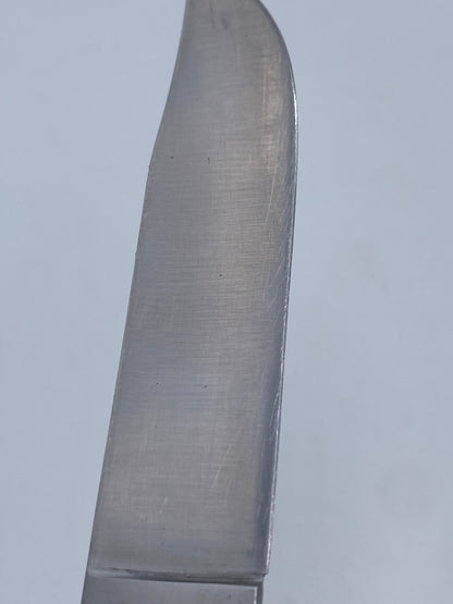 Erling Vangedal kniv med læderskede og strygestål. Danmark