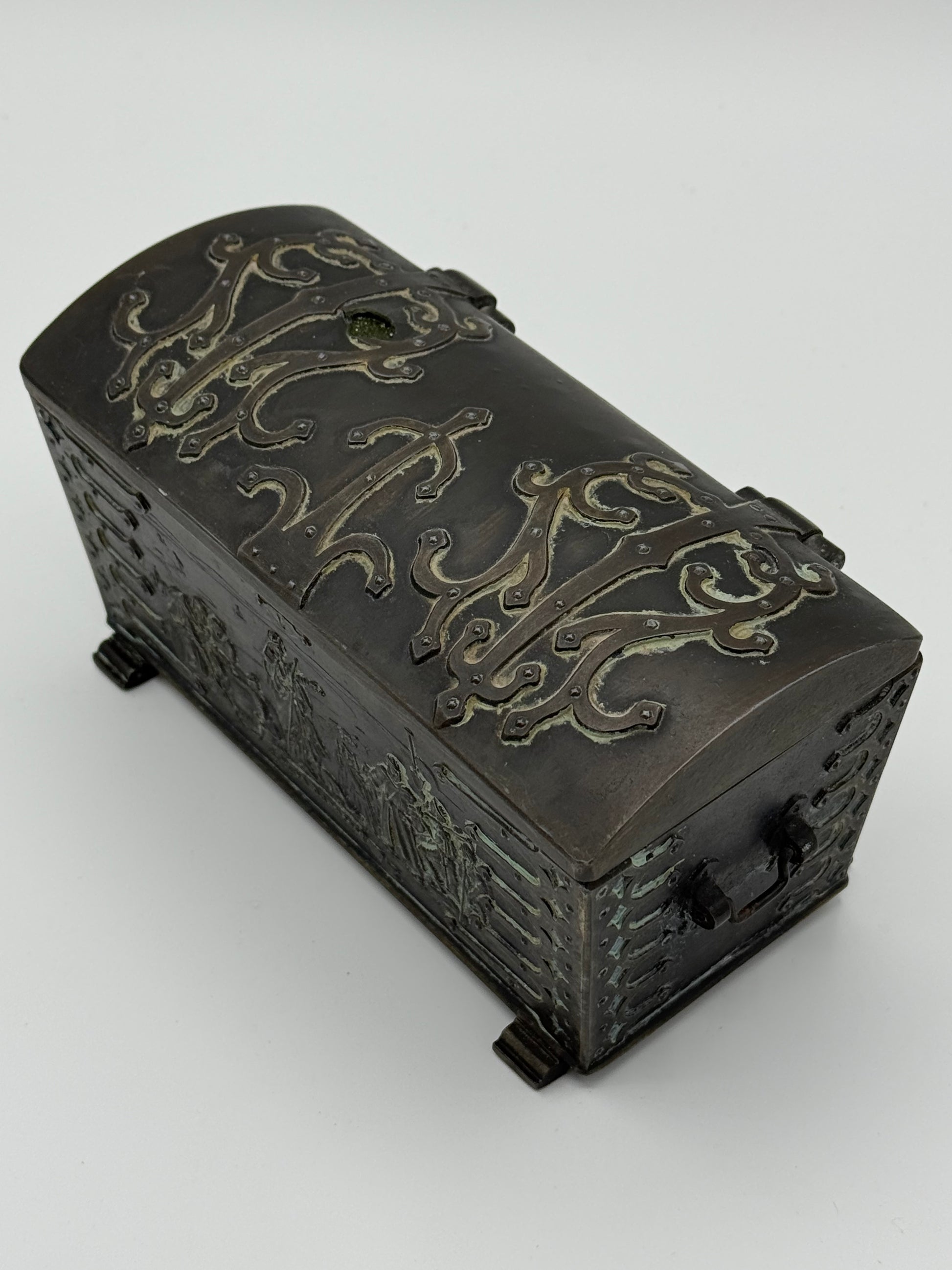 Edward Aagaard, dansk bronze skrin fra midt 20. Århundrede