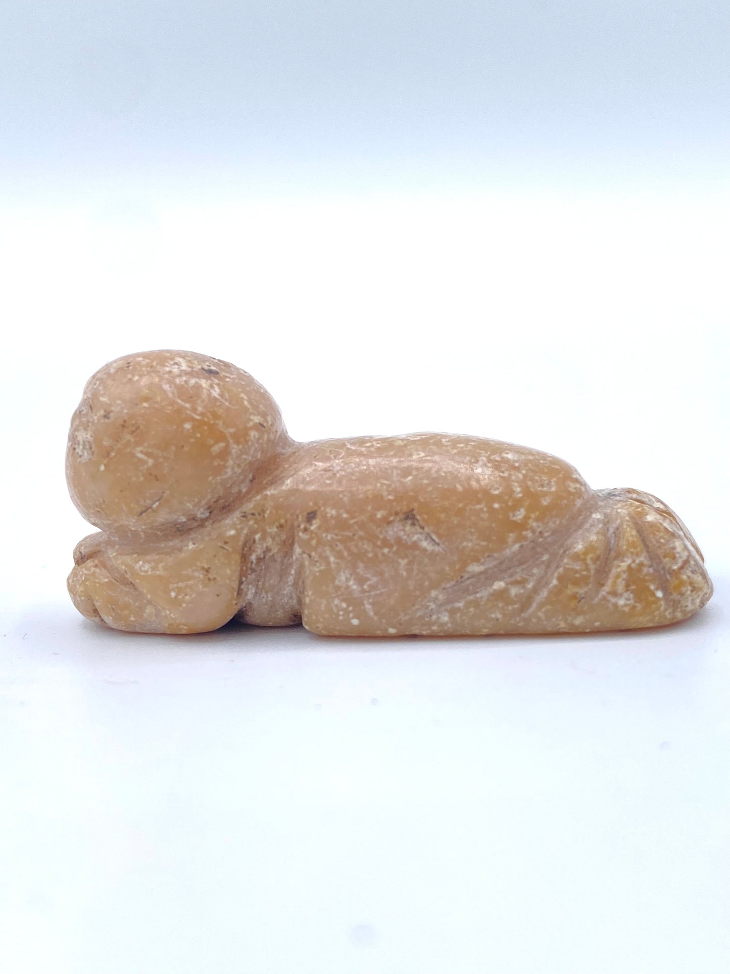 Lille kinesisk He Tong figur, i sten, Kina