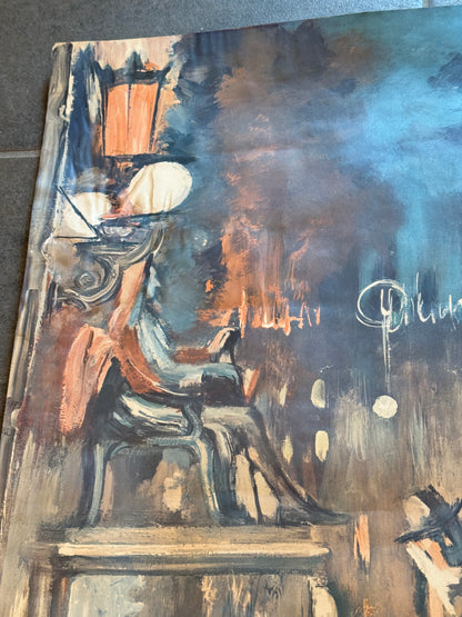 Maggi Baaring(f.1913-2004.)Vintage vinter plakat.