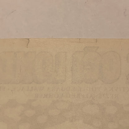 Vintage tjekkisk “The dead eyes of London” filmplakat, fra 1971.