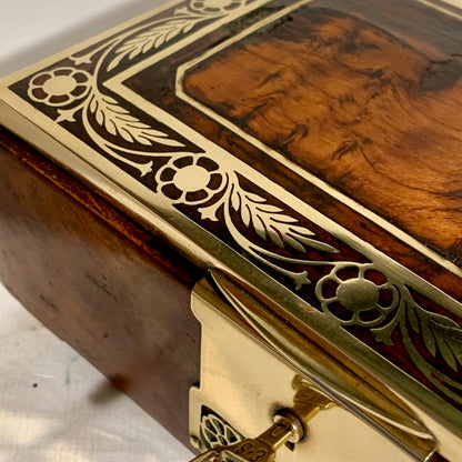 Antique Erhard &amp; Söhne Art Nouveau jewelry box from the early 1900s.